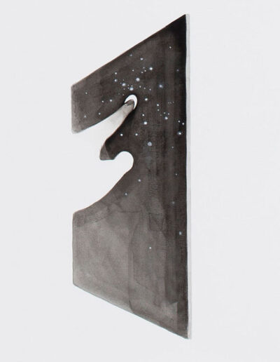 꾸~욱 41cmx32cm acrylic on paper 2017